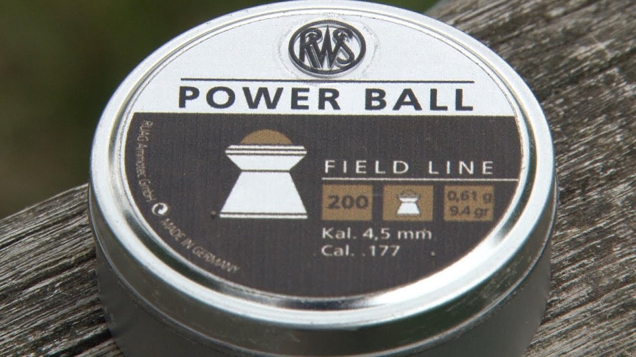 Gorgs Geikie shows us the RWS POWER BALL pellet