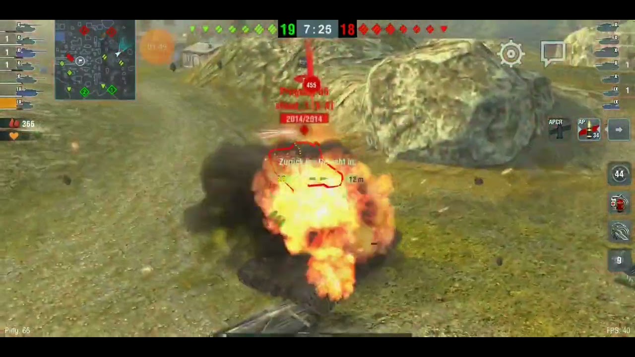 eine runde grabesflucht in wot blitz mit dem T54E1