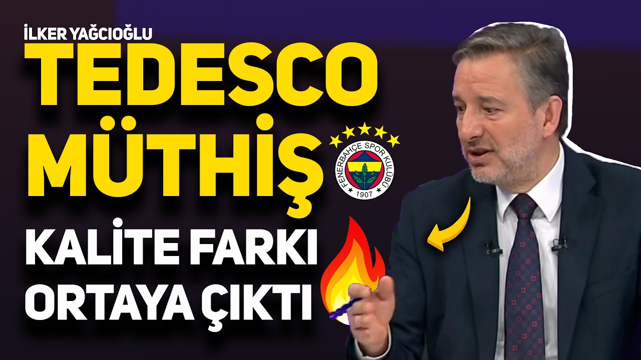 İLKER YAĞCIOĞLU'NDAN TRABZONSPOR GALİBİYETİ SONRASI TEDESCO VE TAKIMA TARİHİ ÖVGÜLER...