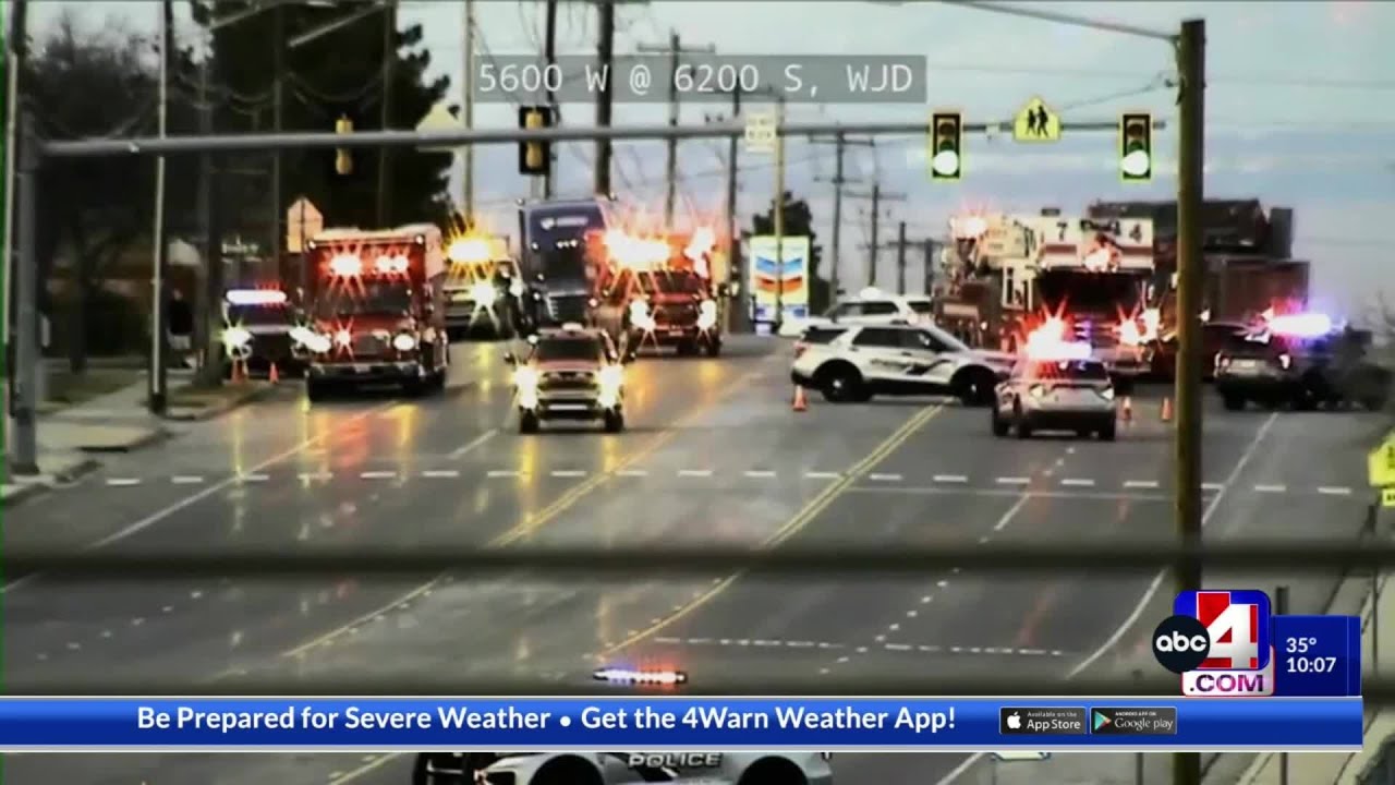 One seriously injured, three others hospitalized after two-vehicle crash in Kearns
