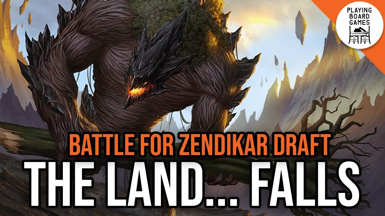 The lands... they just keep falling! | BATTLE FOR ZENDIKAR Block Cube | MTG