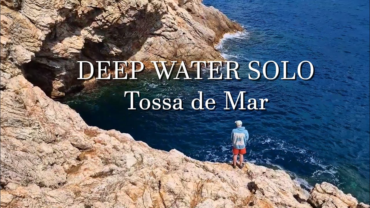 Deep Water Solo Climbing in Spain | Tossa De Mar | DWS