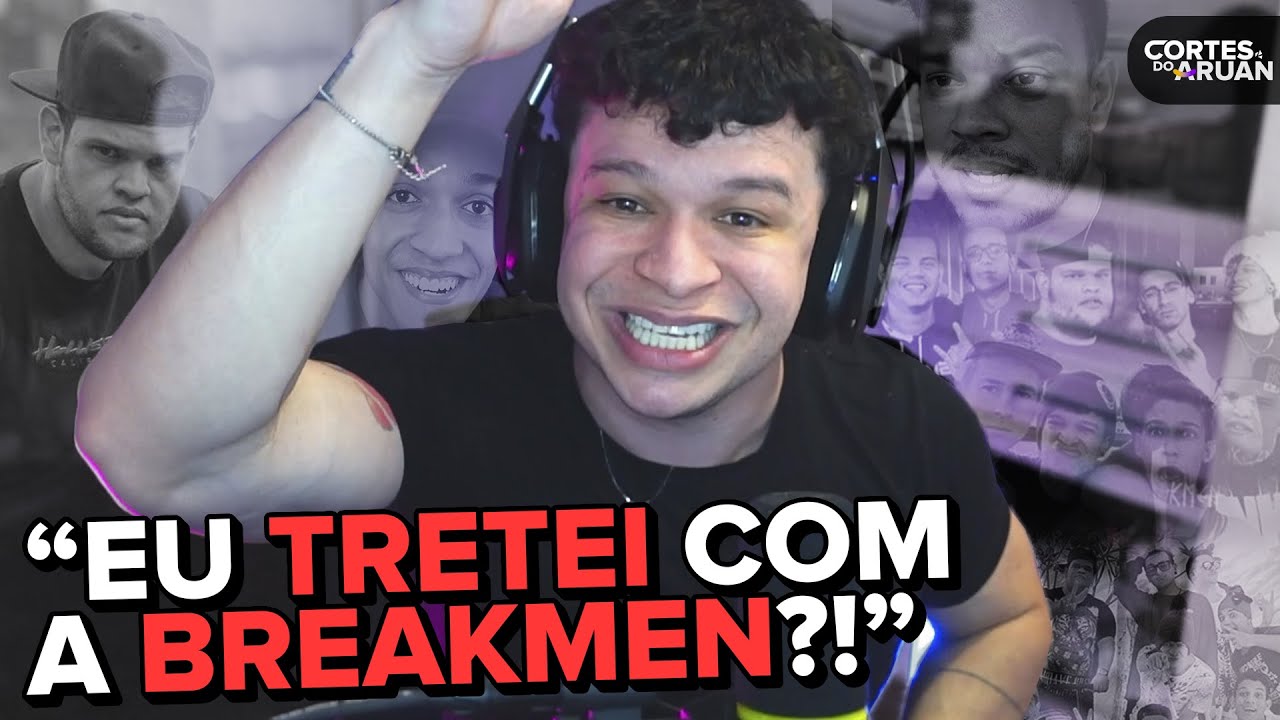 🚨 ARUAN REVELOU POR QUE SAIU DA BREAKMEN! TEVE TRETA?! - Cortes do Aruan