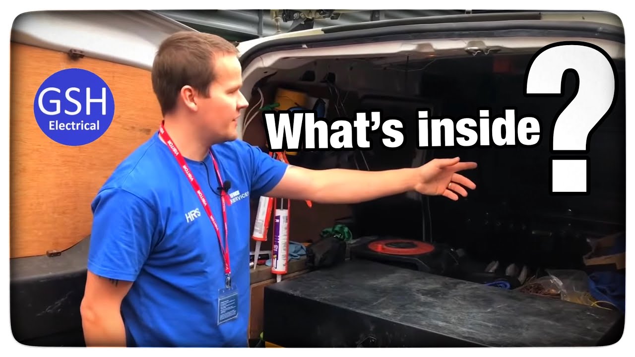 Do You Know What’s in an Electricians Van? CJR Electrical Van Tour.