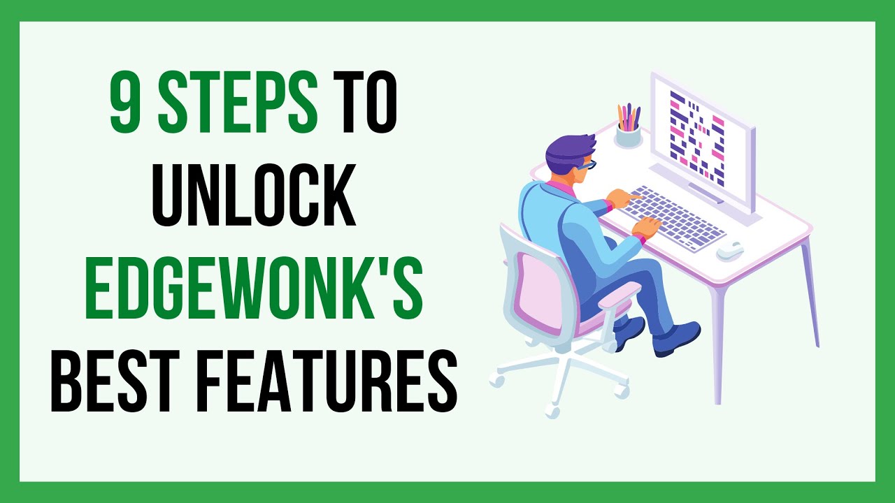 Do this in your new Edgewonk journal to unlock its powers