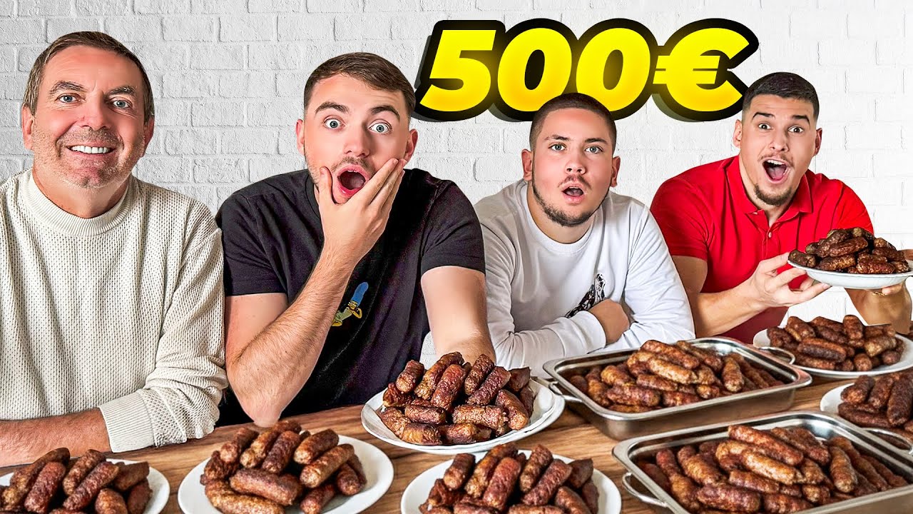 KO POJEDE NAJVIŠE ĆEVAPA OSVAJA 500€!