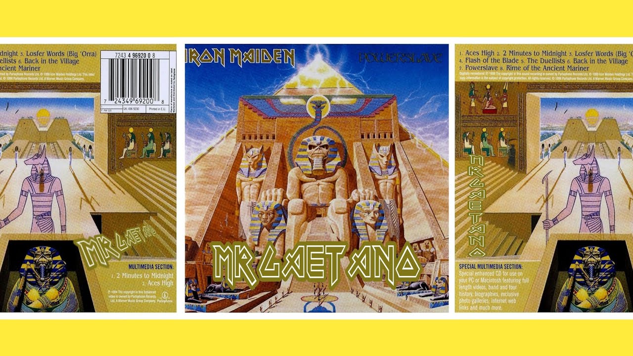 IRON MAIDEN - Powerslave  (Full Album 1984 Remastered HQ)