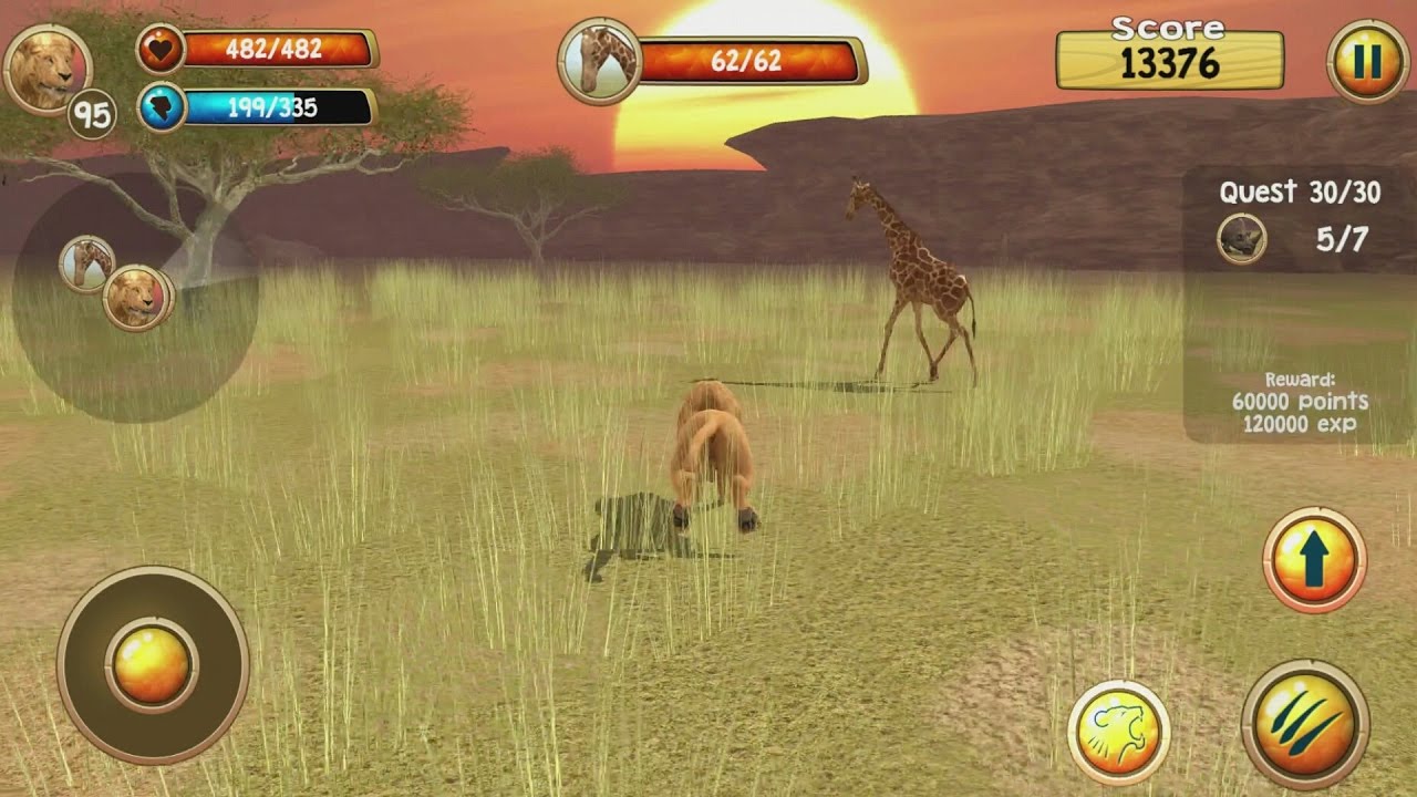 Wild Lion Simulator 3D Android Gameplay #16
