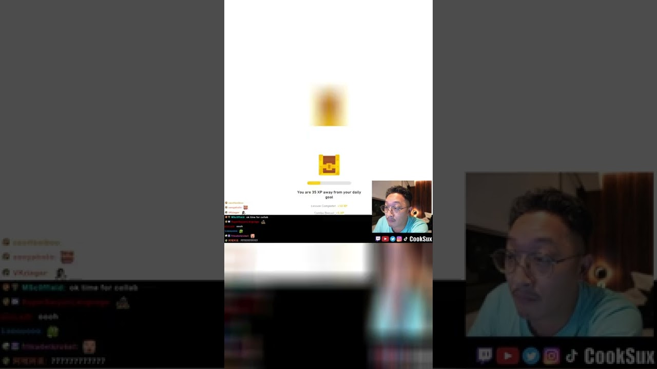 CookSux found motivation to learn Chinese #Shorts #Twitch