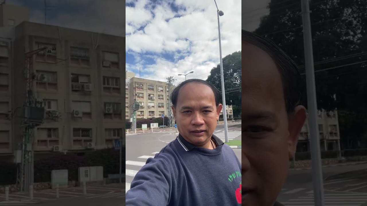 วันนี้วันหยุดมาเดินเล่นชมบรรยากาศหมู่บ้านของคนในอิสราเอล#แรงงานไทยในอิสราเอล