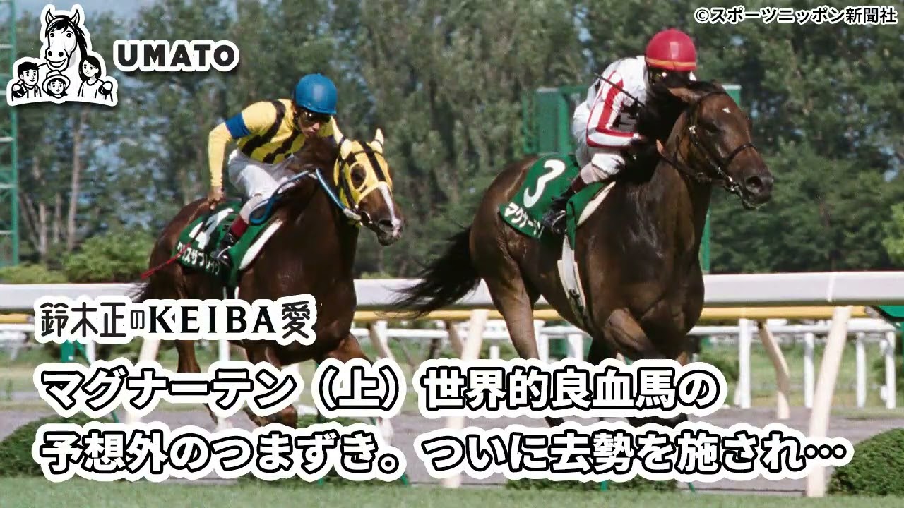 鈴木正のKEIBA愛「マグナーテン（上）世界的良血馬の予想外のつまずき。ついに去勢を施され&hellip;」