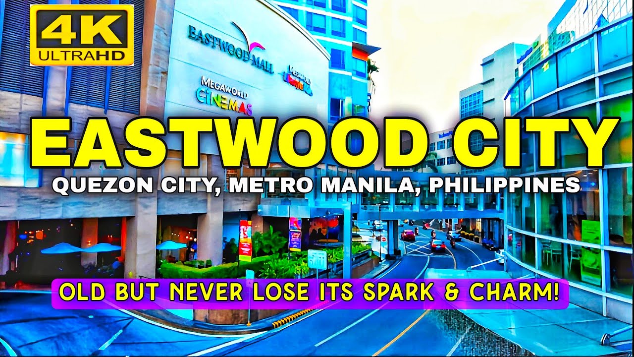 Eastwood City Quezon City Walk 2026  | Old But Still Vibrant! | 4K HDR Walking Tour Philippines 
