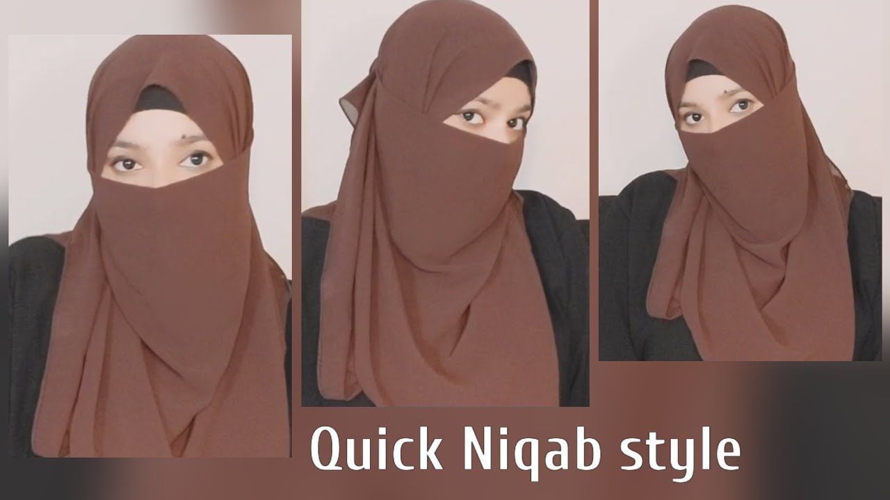 Quick Niqab Style #niqab #niqabigirl #niqaab #niqabi #hijab #hijabtutorial #hijabstyle