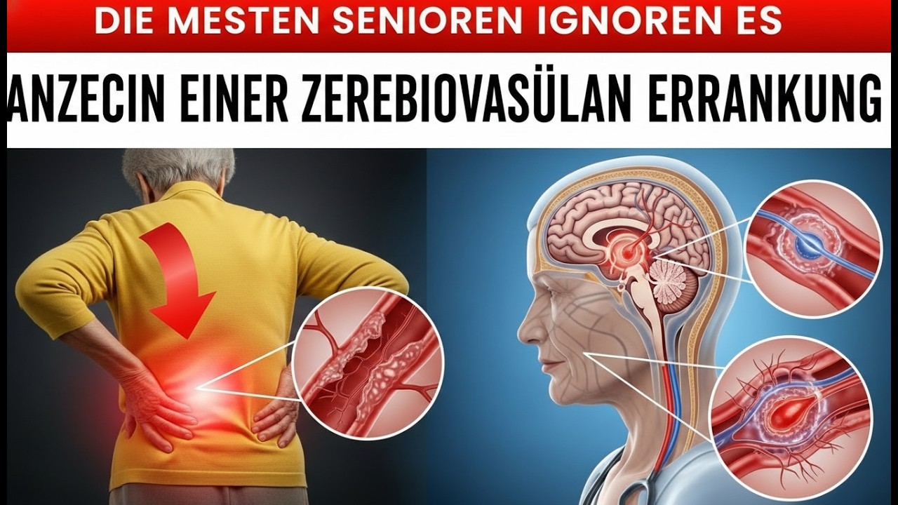 Über 60: 10 Warnzeichen für zerebrovaskuläre Erkrankungen (Ärzte sprechen selten über Nr. 6)