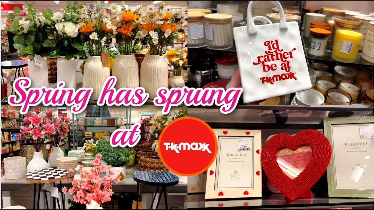 Покупки со мной в TK Maxx: весна 2026 🌸