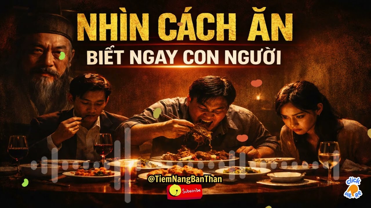 Nhìn cách ăn thấu tính cách #youtubevideo #quycoctu #tiemnangbanthan #truyencamhung #tritueconhan