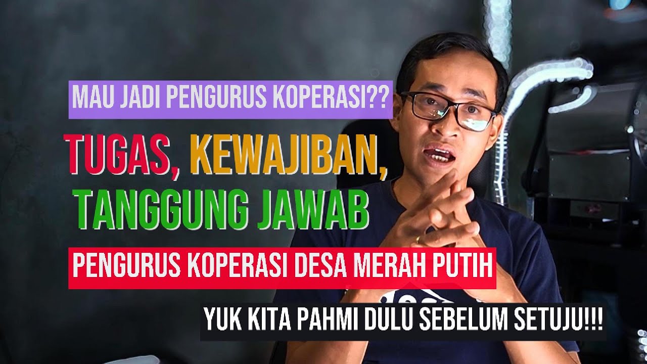 Tugas dan Fungsi Pengurus Koperasi Desa Merah Putih: Siapa Bertanggung Jawab Apa?