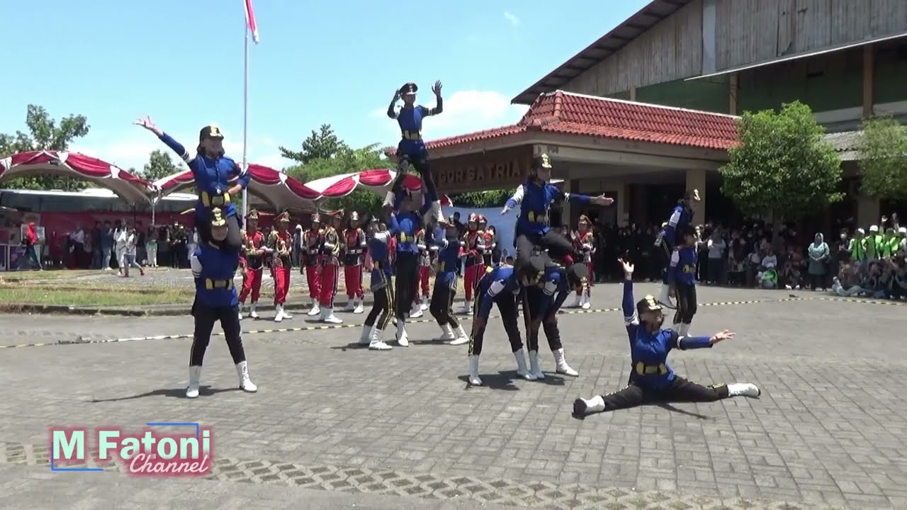 PASKIBRA SMP PGRI 1 Team B Semarang dalam event  LKBB GARUDA JAYA tour Competition Java Series 2022