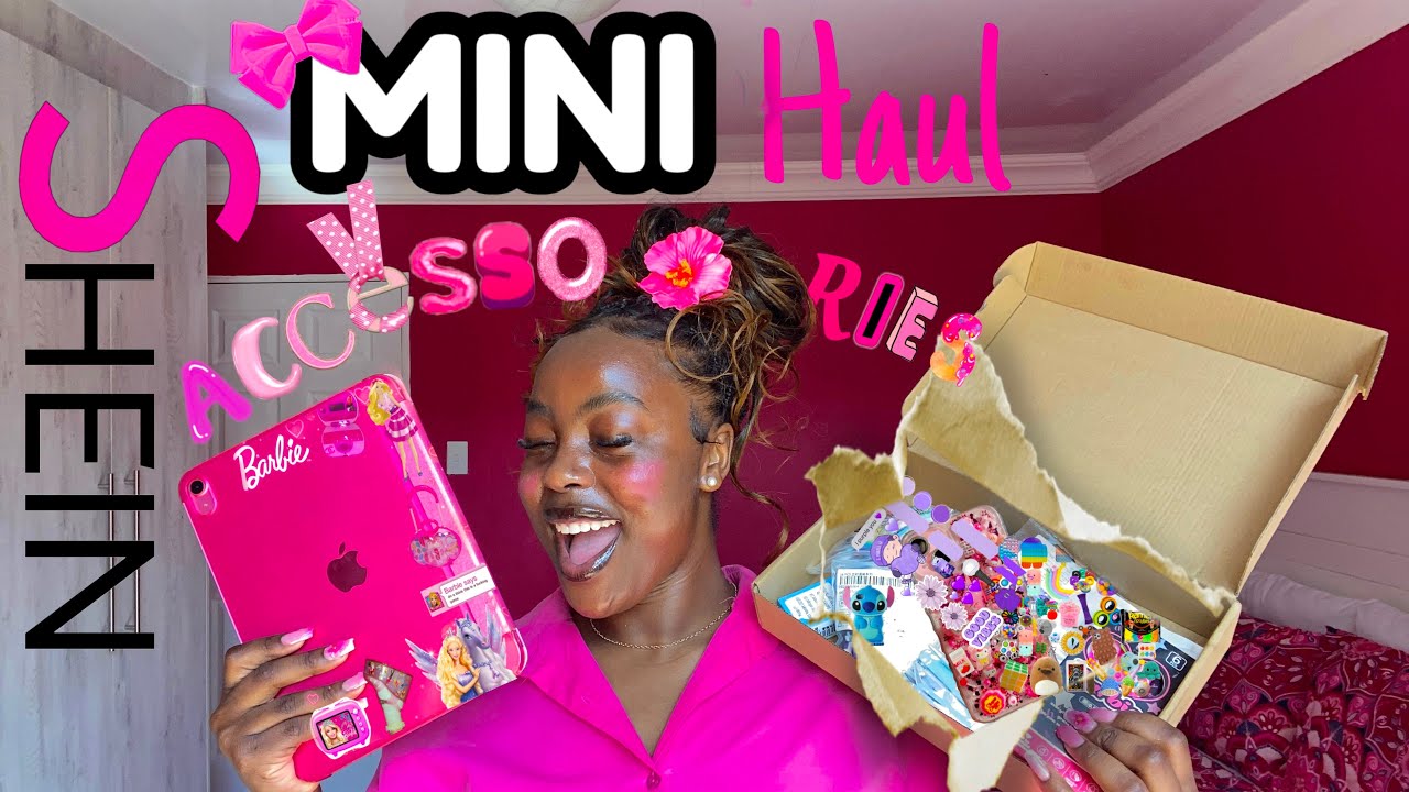 MINI SHEIN HAUL |ACCESSORIES: IPAD CASE, APPLE PENCIL, BARBIE PENS & MORE | SOUTH AFRICAN YOUTUBER🇿🇦