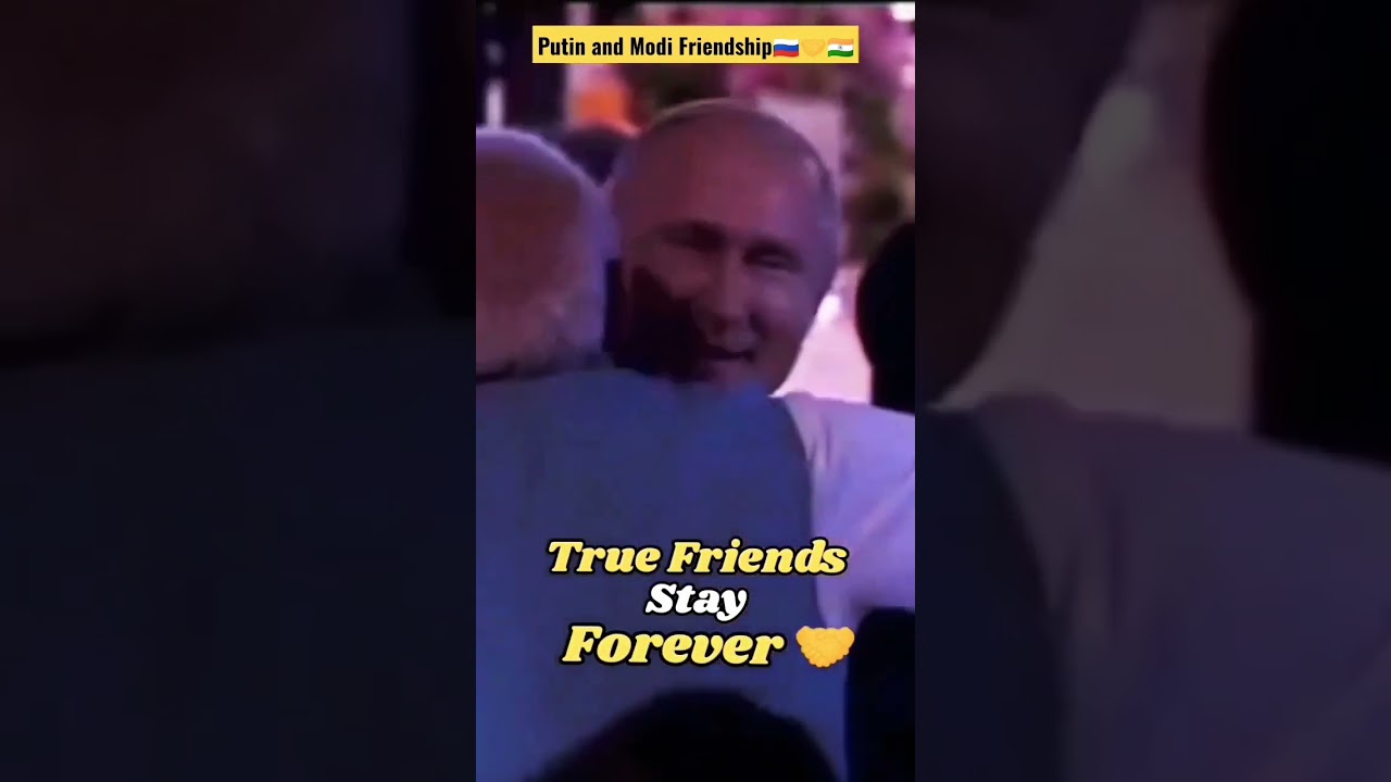 PM Modi and Putin friendship ~ whatsappstatus #modi #putin #russia #trend #trending #india #pm #yt