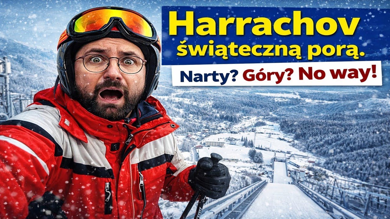 Czechy - HARRACHOV: Samotnie na Czertową Horę i "małe grzane" w chatce!