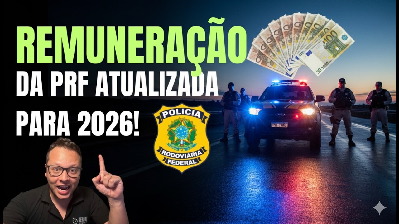 Novos Salários da PRF em 2026: O que Mudou?
