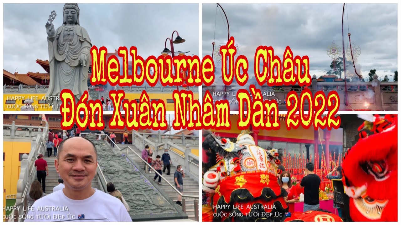 Múa lân, đốt pháo ngày Tết ở Úc