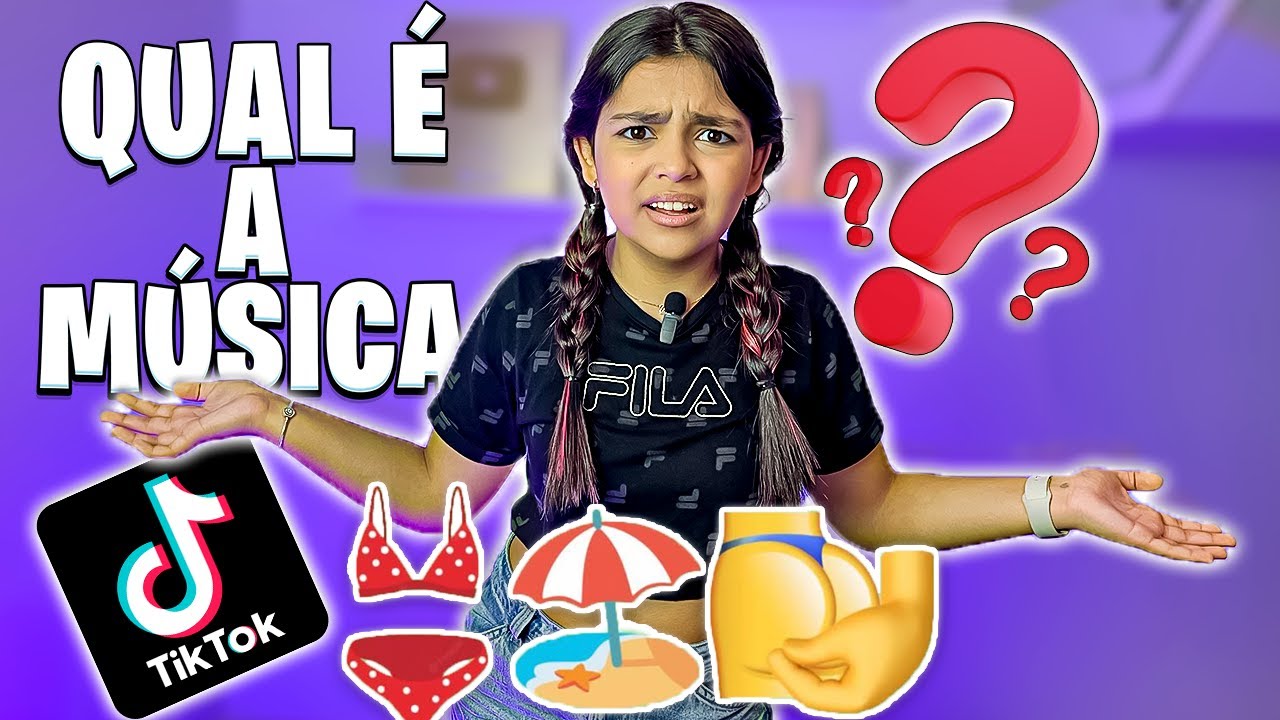 ADIVINHE A MÚSICA DO TIKTOK COM EMOJIS