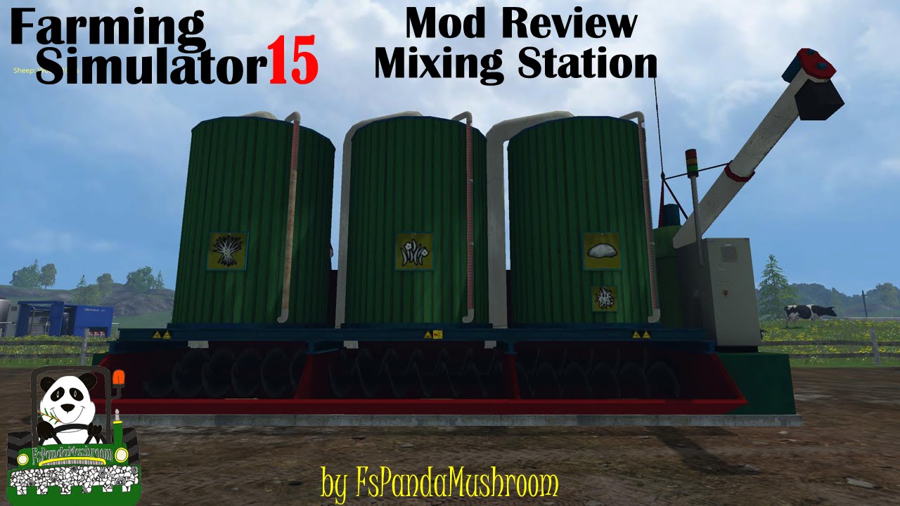 Farming Simulator 15 Mod Review Mixing Station(Marhu)