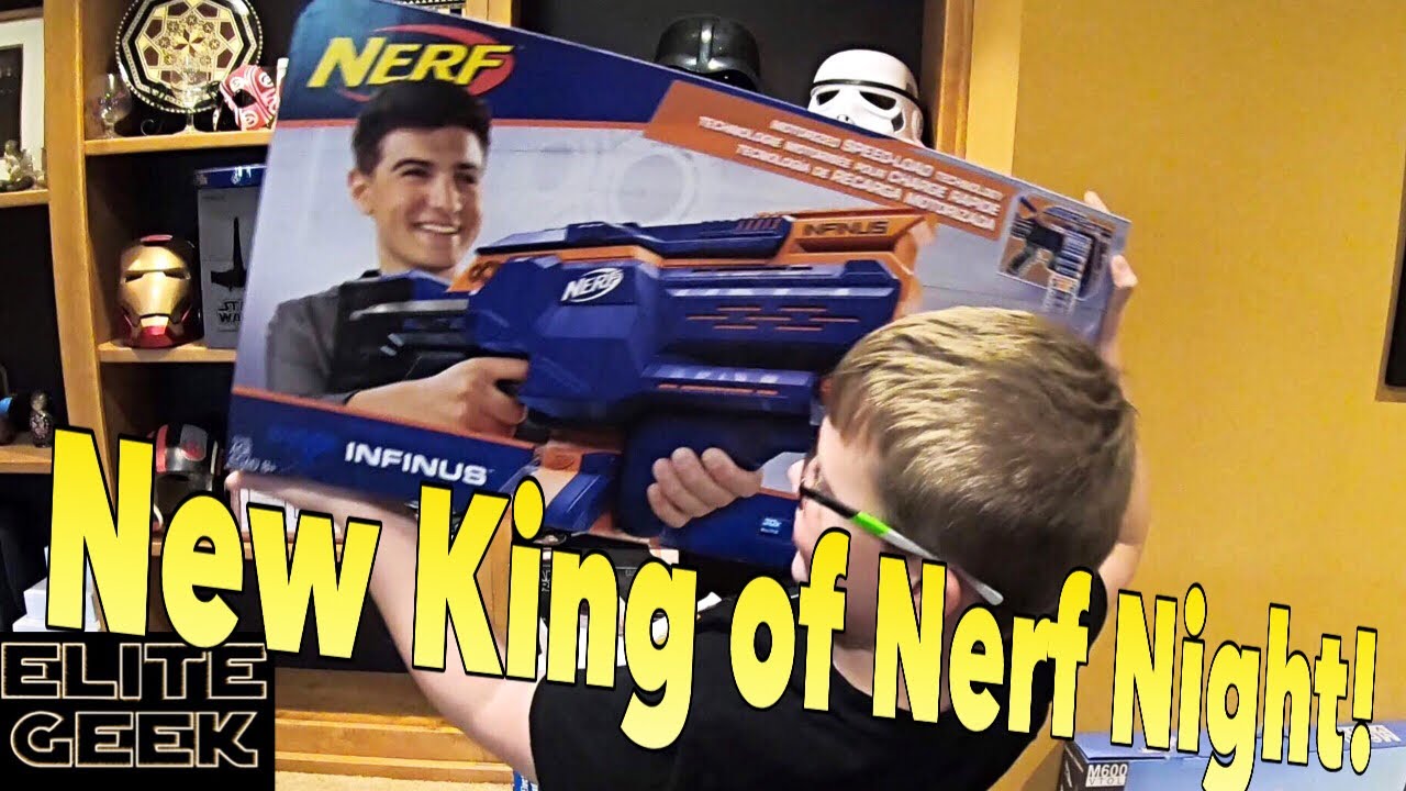 Nerf Infinus Elite Blaster | The auto loading Nerf Gun