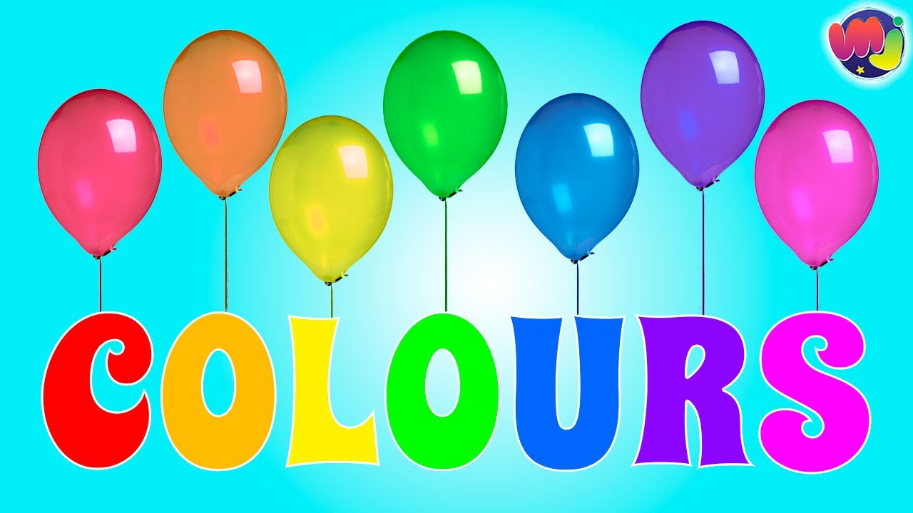 Aprender los COLORES en INGLÉS 🌈  Colours song 🎵