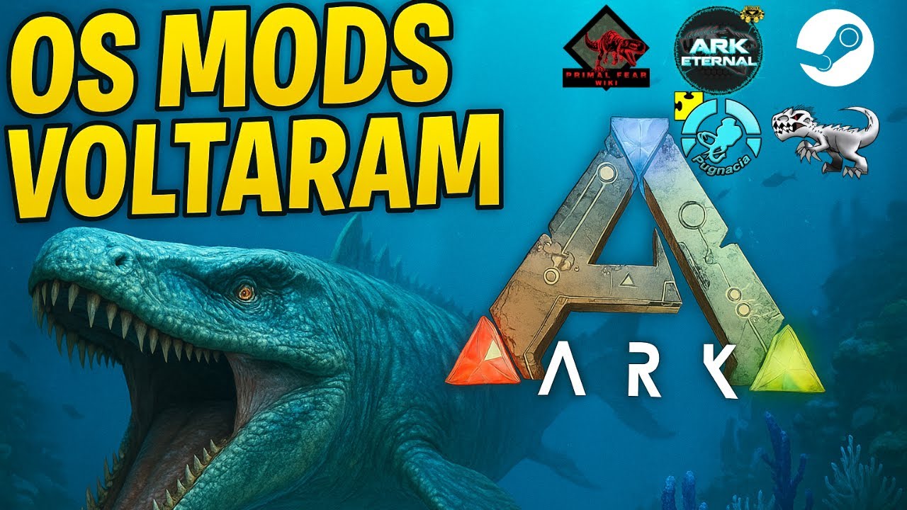 COMO VOLTAR A JOGAR COM MODS NO ARK: SURVIVAL EVOLVED