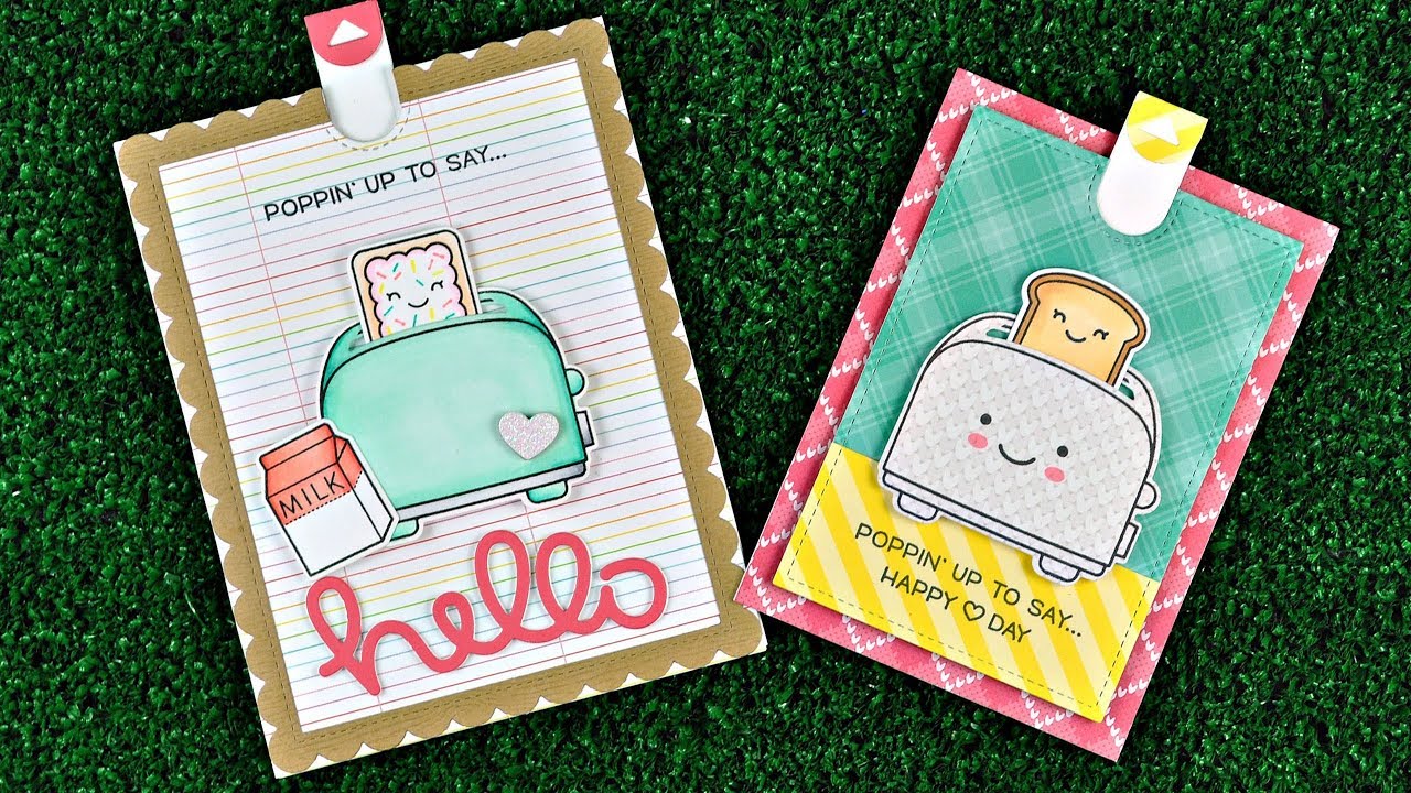 Intro to Let's Toast Pull Tab Add-On + 2 cards from start to finish