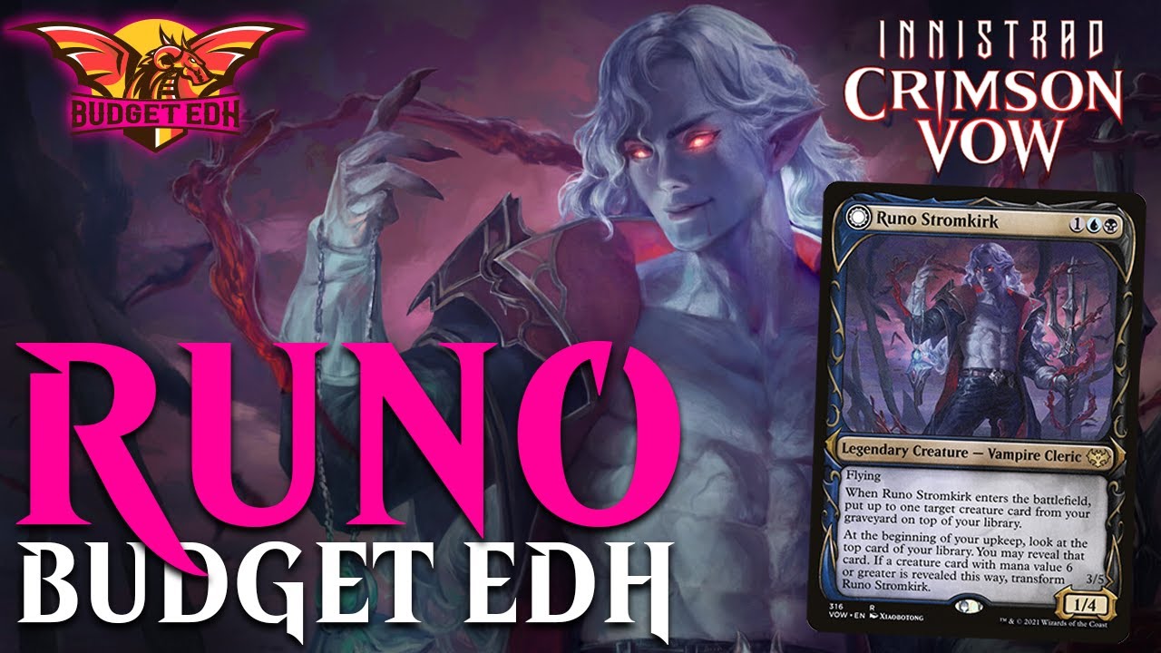 Runo Stromkirk |  EDH Budget Deck Tech | Commander | Innistrad: Crimson Vow | Sea Monster Tribal