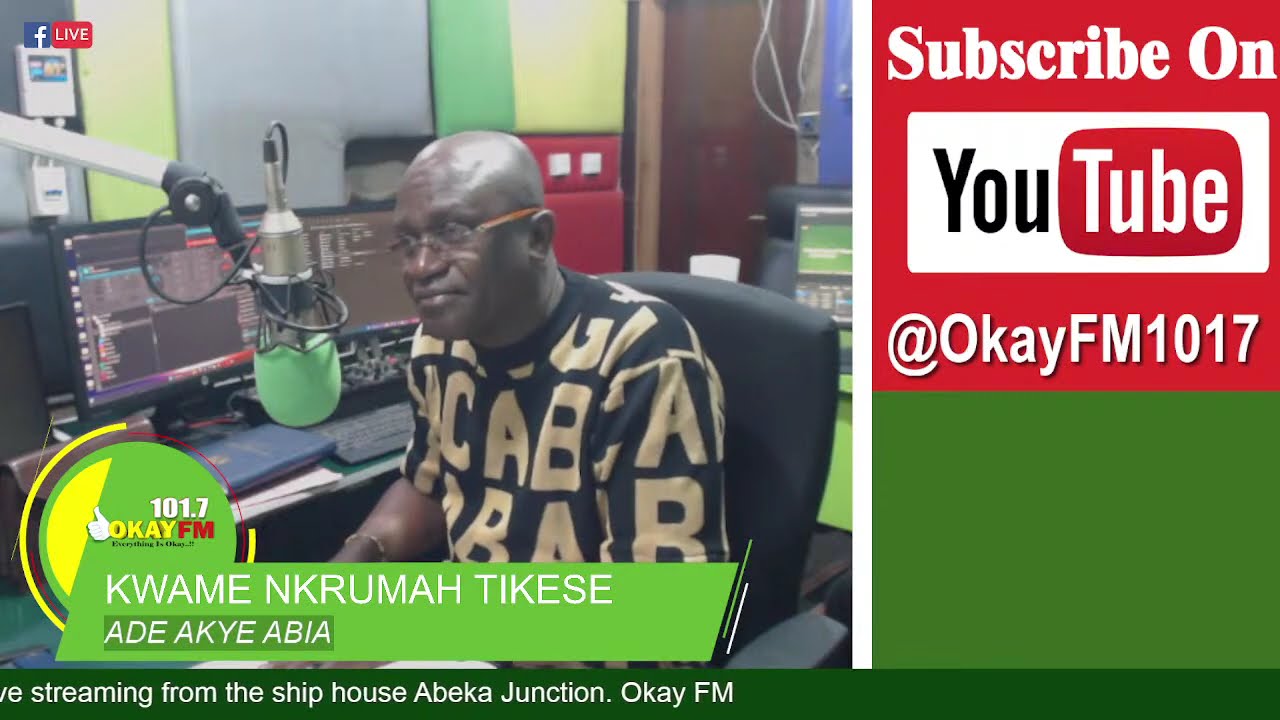 Ade Akye Abia With Kwame Nkrumah Tikese  On Okay 101.7 Fm (19/12/2025)