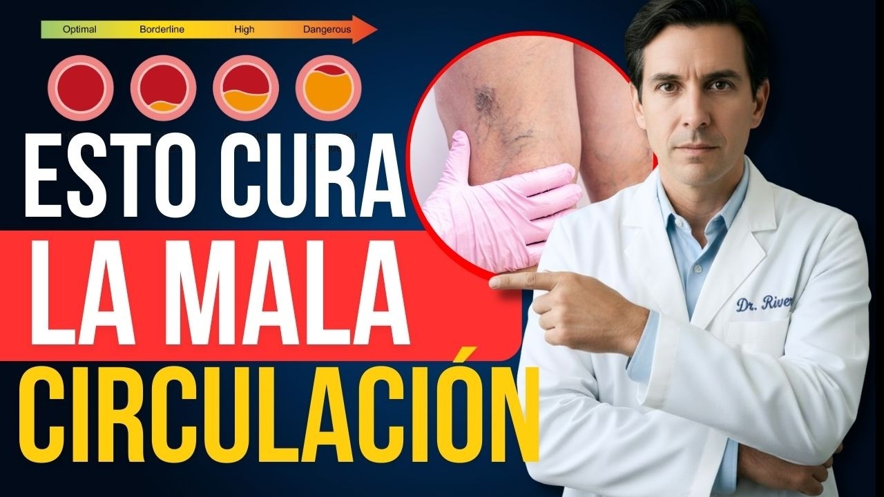 Una Taza Antes de Dormir para la Mala Circulación (Funciona en Días) I Salud y Hábitos Dr. Rivera