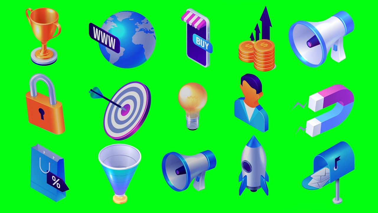Green Screen Vector E-Commerce Explainer | E-commerce Platform | Animation in After Effects |