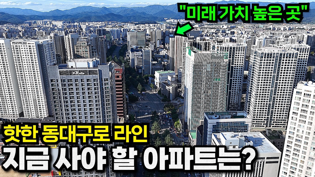 동대구역과 가까운 핫한 동대구로 라인 어떤 아파트가 좋을까? 대법원 대구 이전썰까지 메가톤급 호재ㄷㄷ(벤처밸리푸르지오)