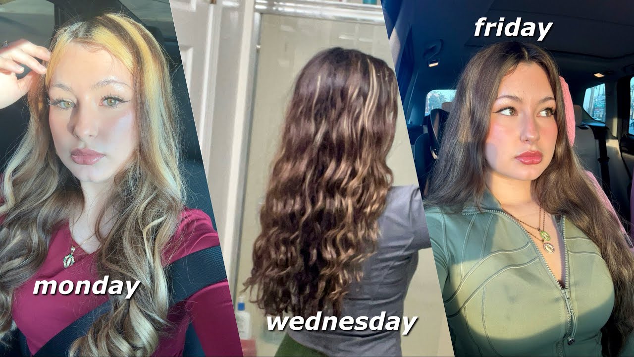 EVERYTHING I USE & DO TO TAKE CARE OF MY HAIR FOR A WEEK! (+ dye my hair w/ me)