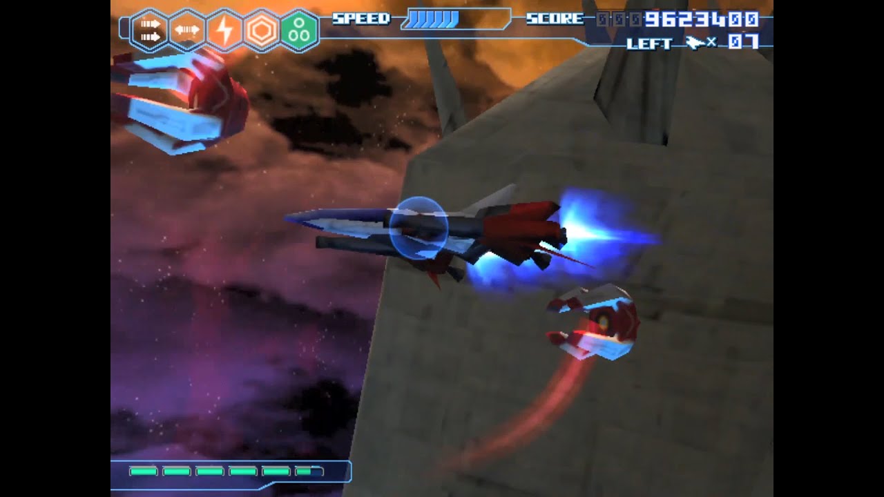 【PS2】サンダーフォースVI - RYNEX-R NMC ノーミスクリア (MANIAC) 31917600 Pts. (Thunder Force VI)