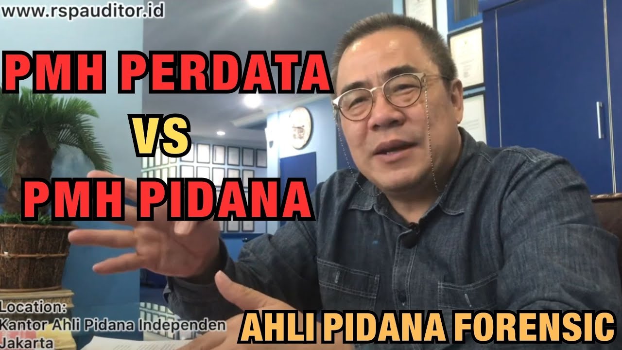 PMH PERDATA VS PMH PIDANA