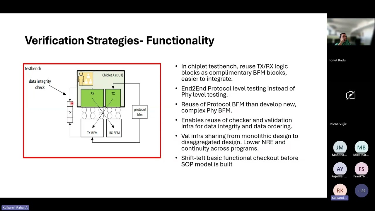 DVClub World | Verifying Chiplet-based Systems (online), 25 June 2025 |  Rahul Kulkarni
