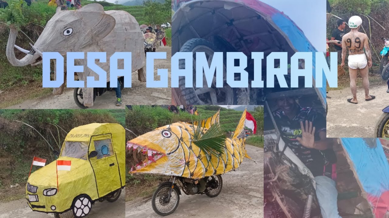 KARNAVAL DAN PAWAI DESA GAMBIRAN KEC.PAGERWOJO
