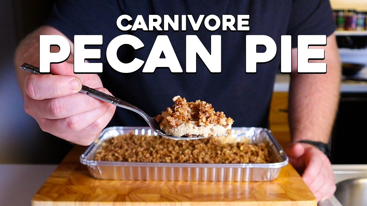 Carnivore/Ketovore Pecan Pie Recipe