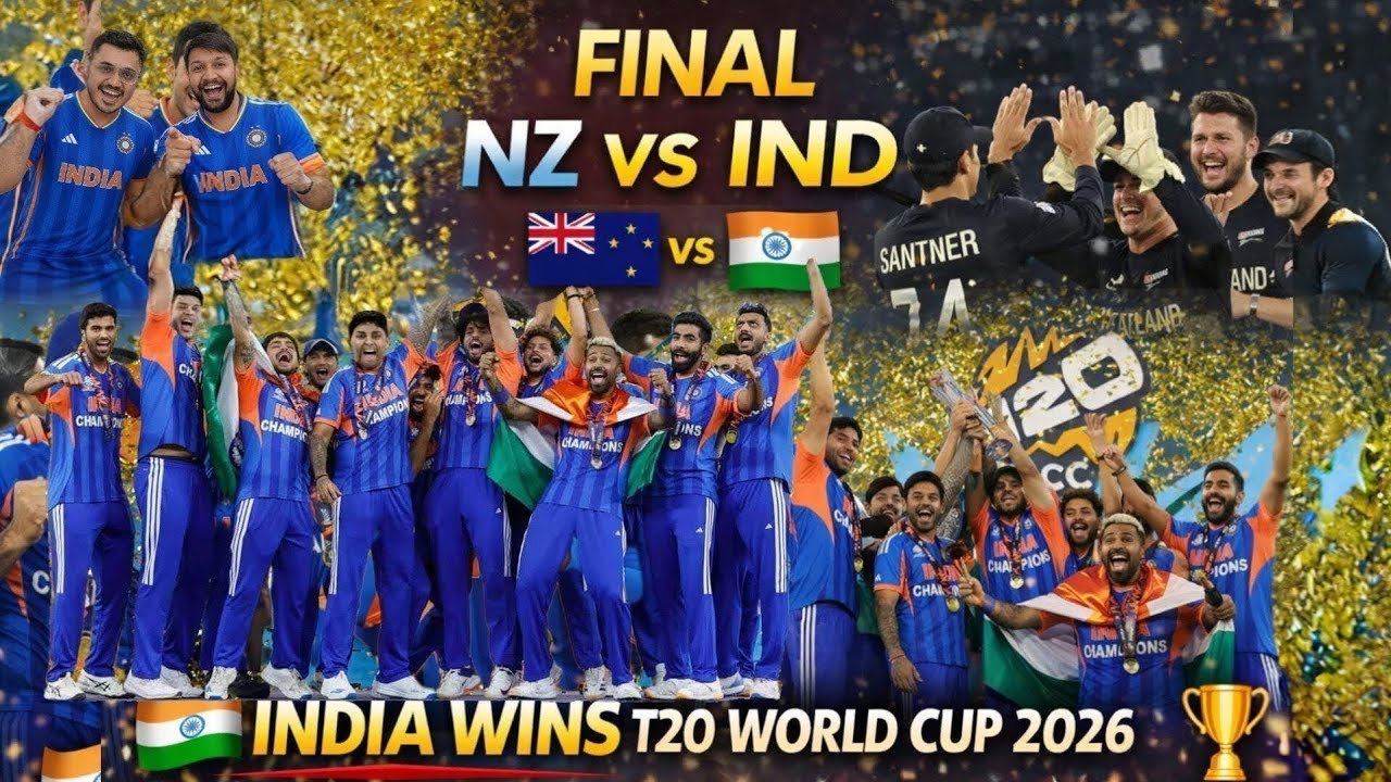 Hum Jeet Gaye 😍 India Wins T20 World Cup 2026 🏆 | Historic Victory Reaction #teamindia #t20worldcup 
