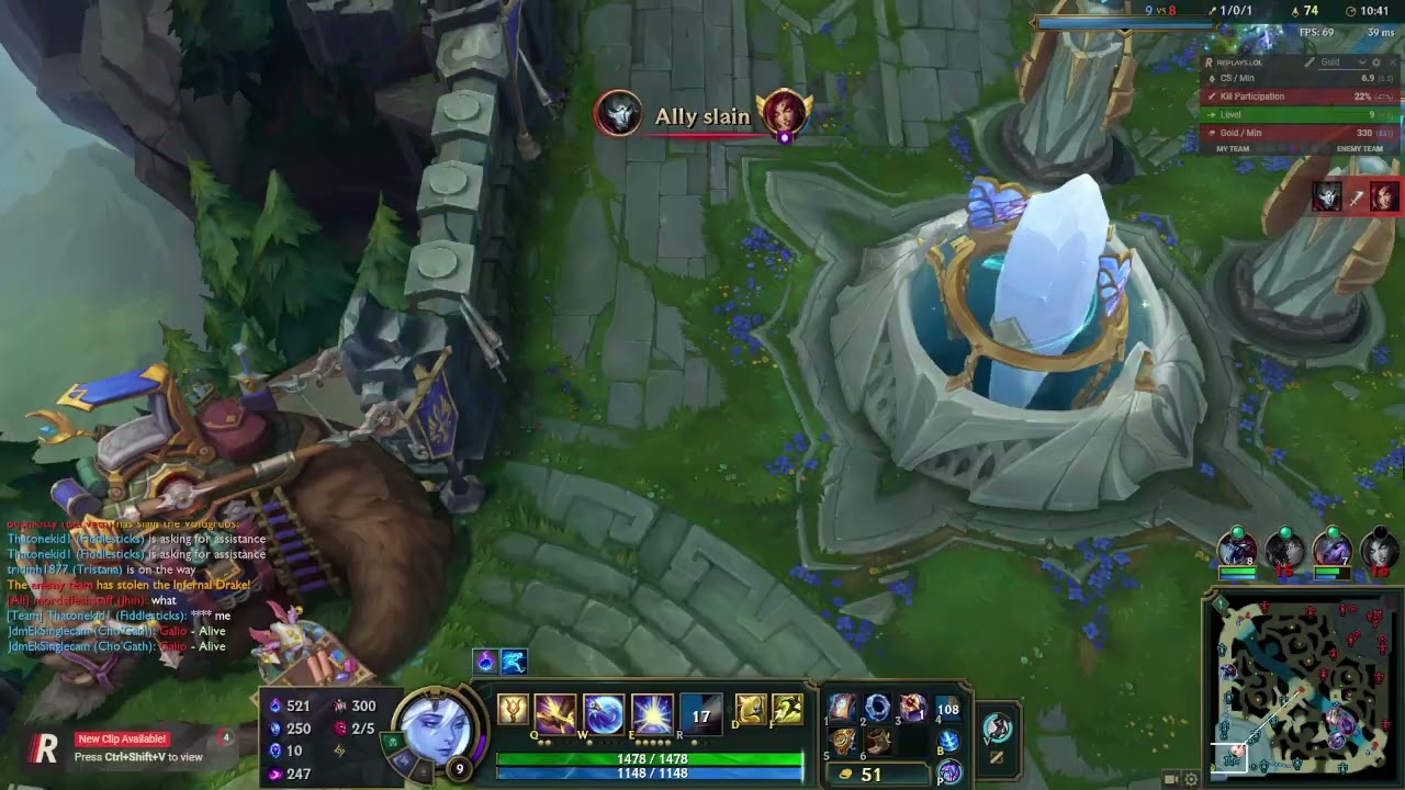 Lux Game 40 (Loss vs Veigar, Bronze II Demotion)