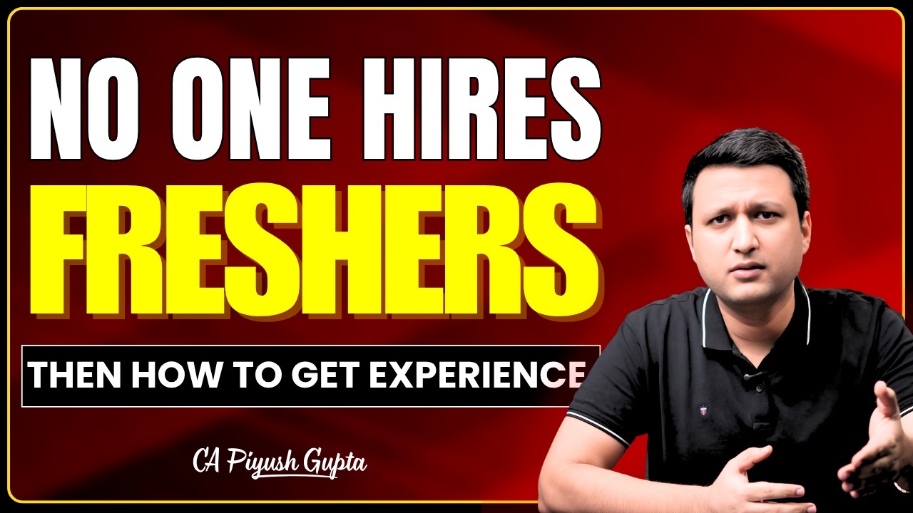 How to Get an Accounting Job with NO EXPERIENCE (A 3-Step Strategy for Freshers in 2025)