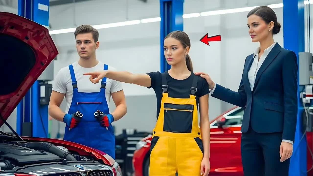 Die 24-jährige Tochter eines Mechanikers entlarvt ein Fake-Auto – die Millionärin ist sprachlos
