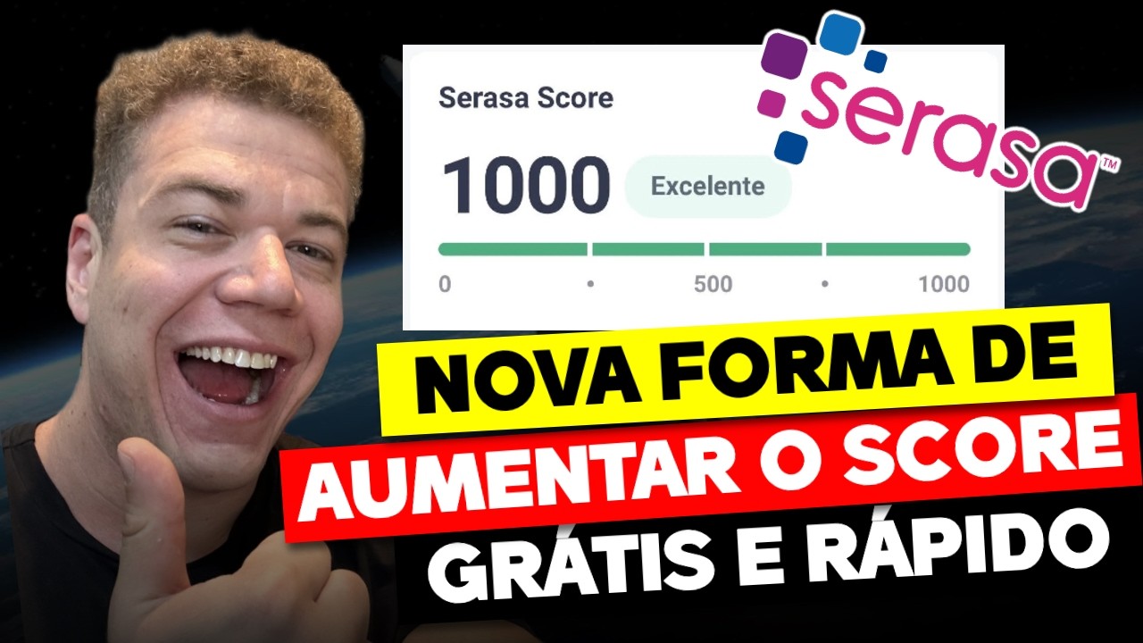 FIZ ISSO E AUMENTEI MEU SCORE GRATUITAMENTE EM 2026