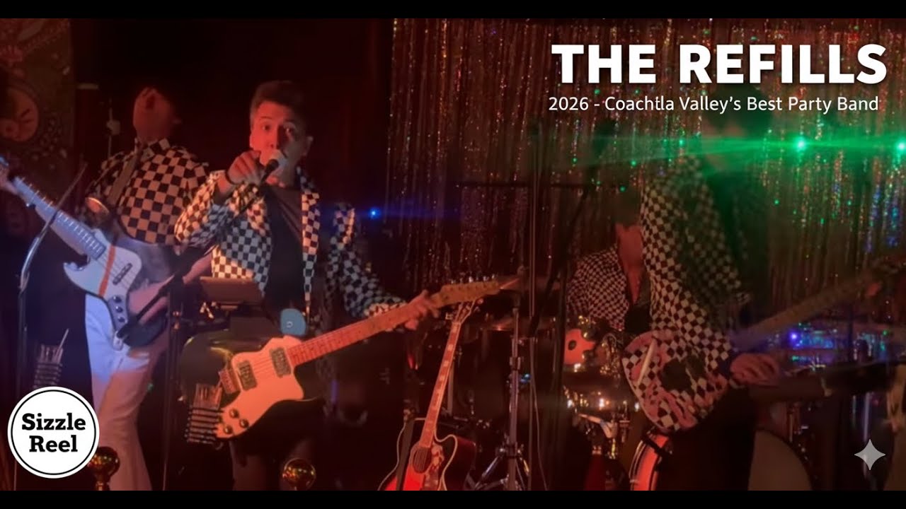 The Refills | So-Cal's High-Energy Live Cover Band | 2026 Sizzle Reel | Party & Event Music